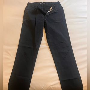 Calvin Klein - Slim Fit Chino Pants - Navy Blue